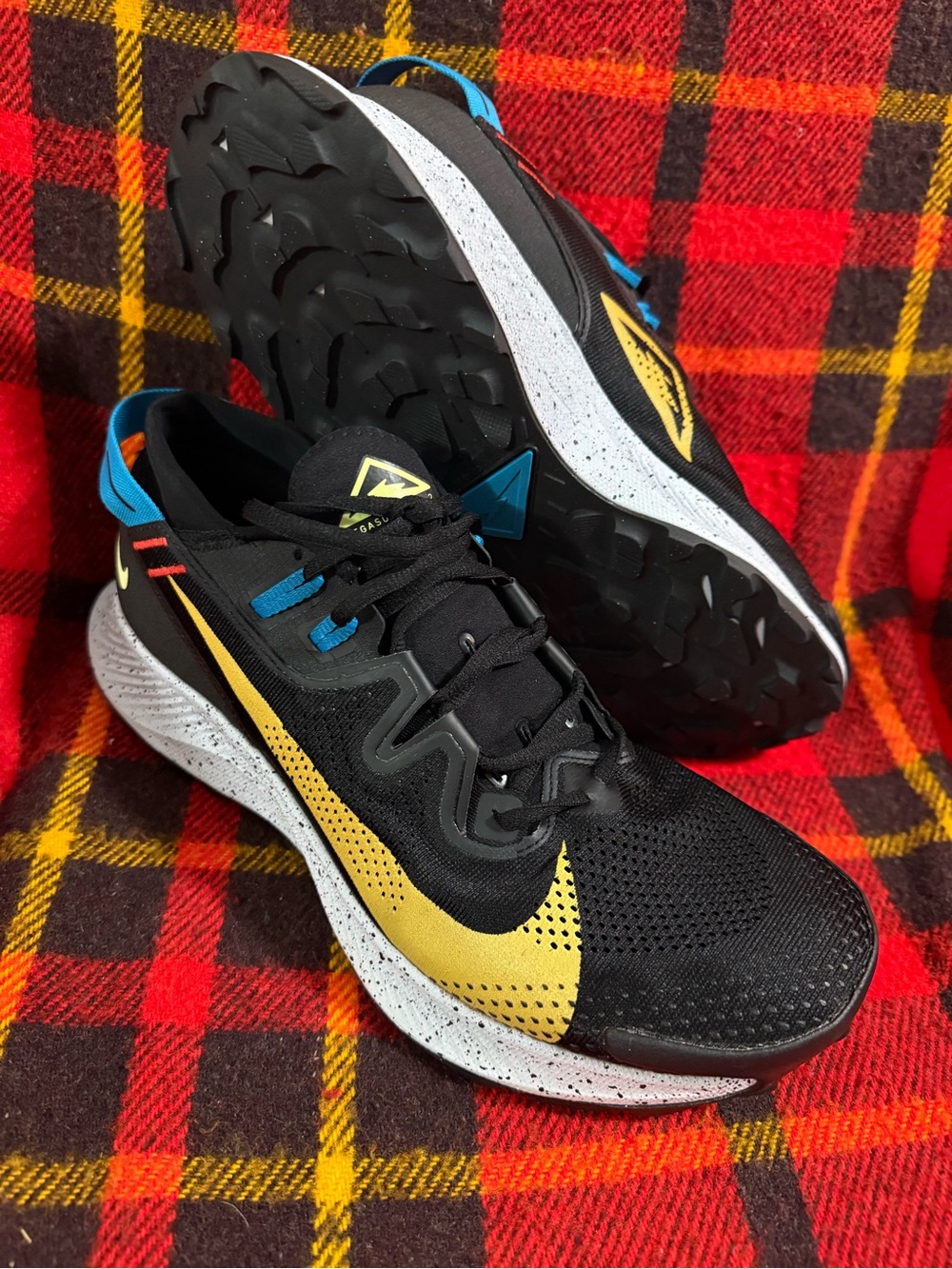 Nike Pegasus Trail 2 Black Dark Sulfur Men’s Size 11 US CK4305-001 NWOT